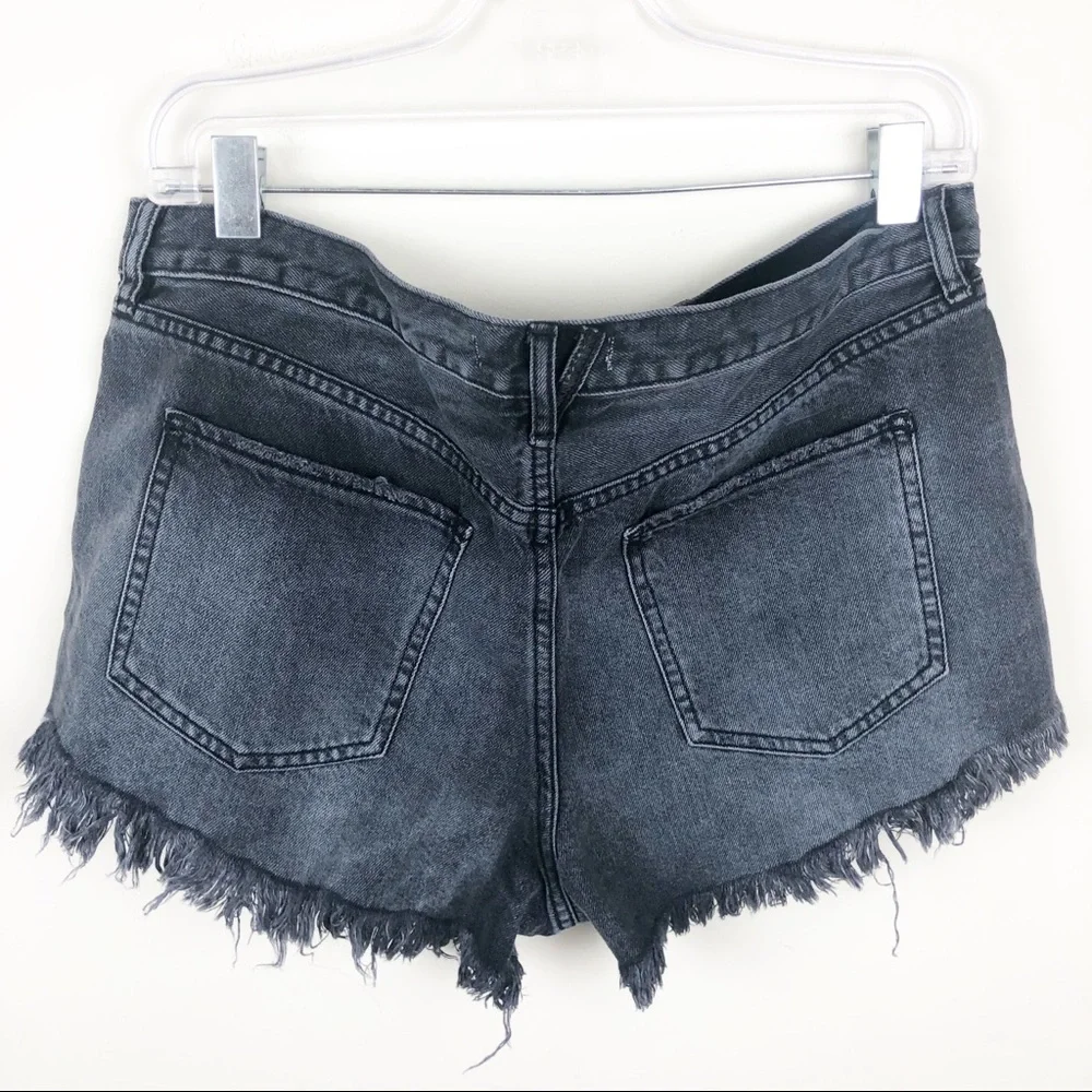Free People approx hem jeans
